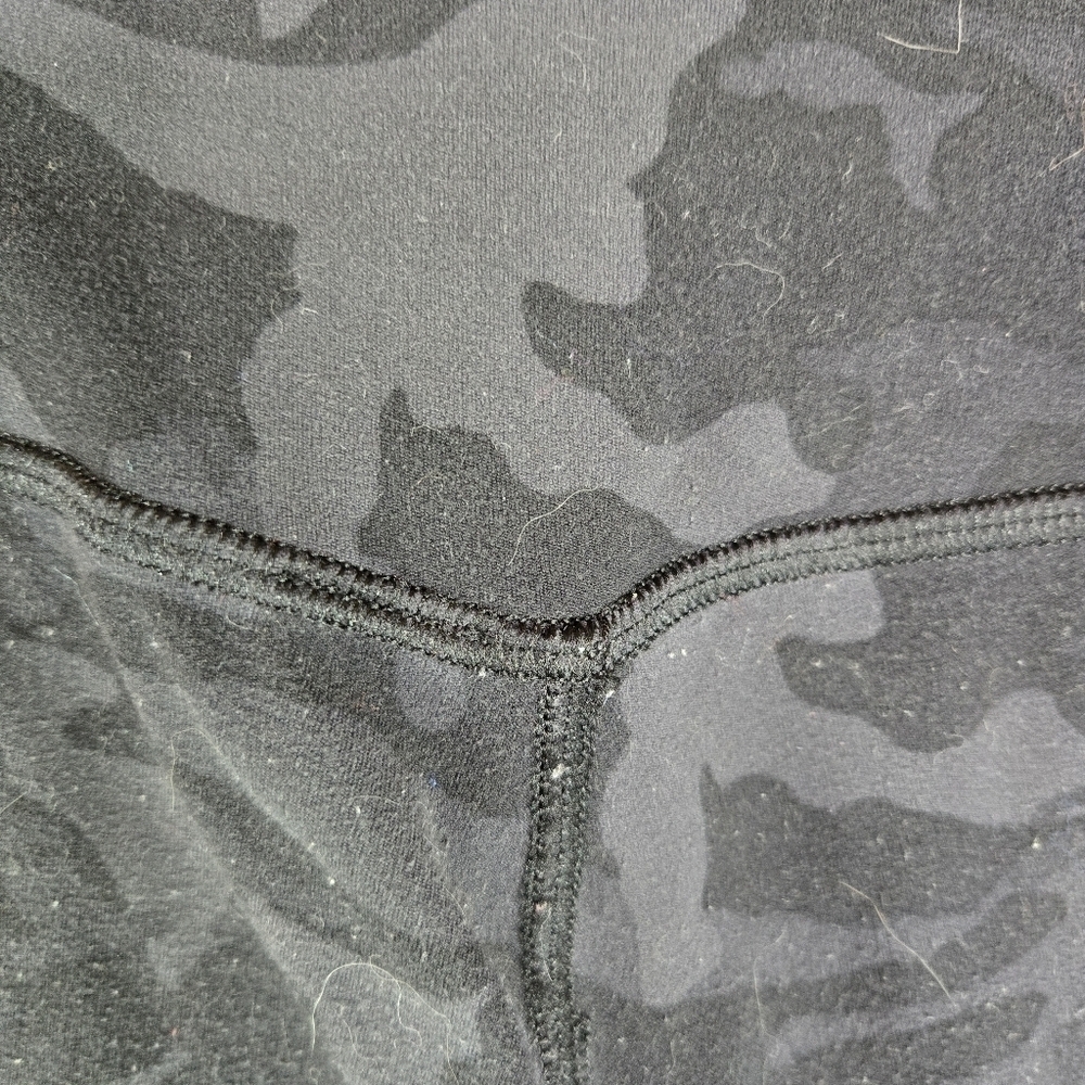 Lululemon gray black camo align leggings - Picture 3 of 8